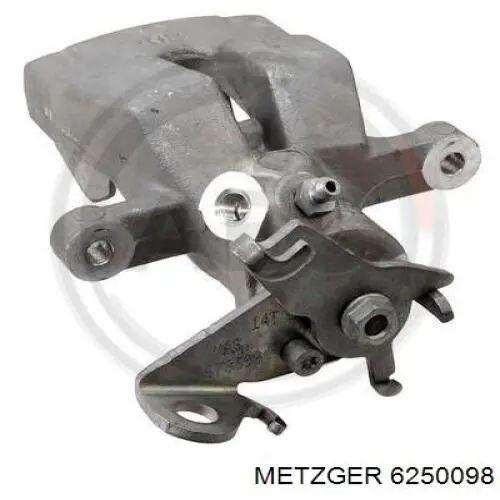 6250098 Metzger pinza de freno trasero derecho