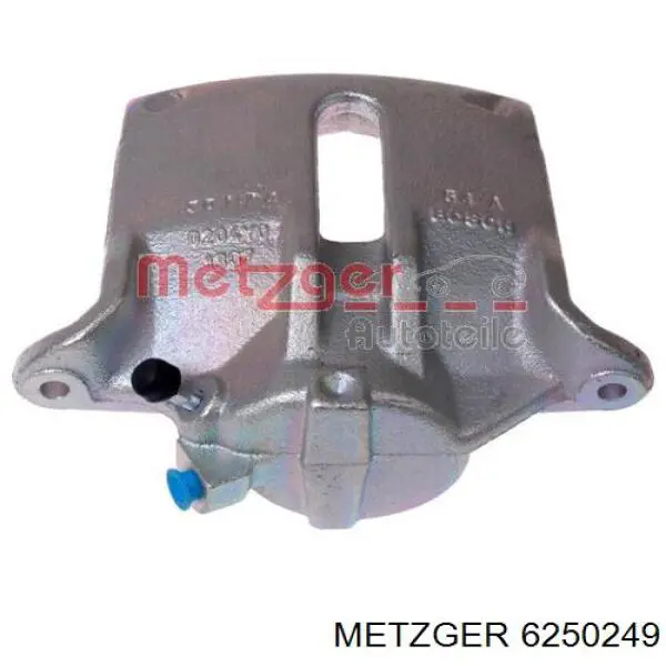 6250249 Metzger pinza de freno delantera izquierda