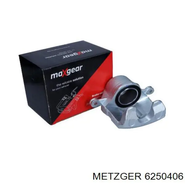 6250406 Metzger pinza de freno delantera derecha