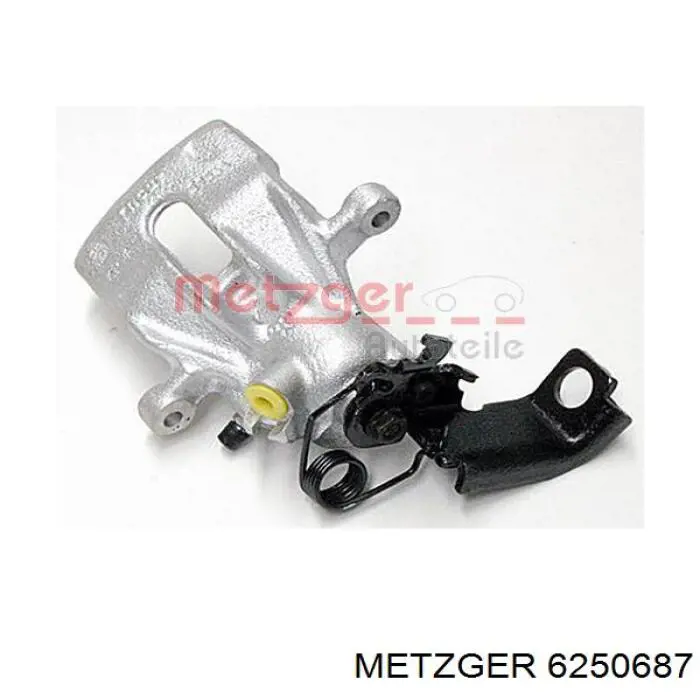 6250687 Metzger pinza de freno trasera izquierda