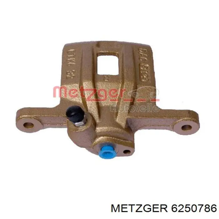 6250786 Metzger pinza de freno trasero derecho