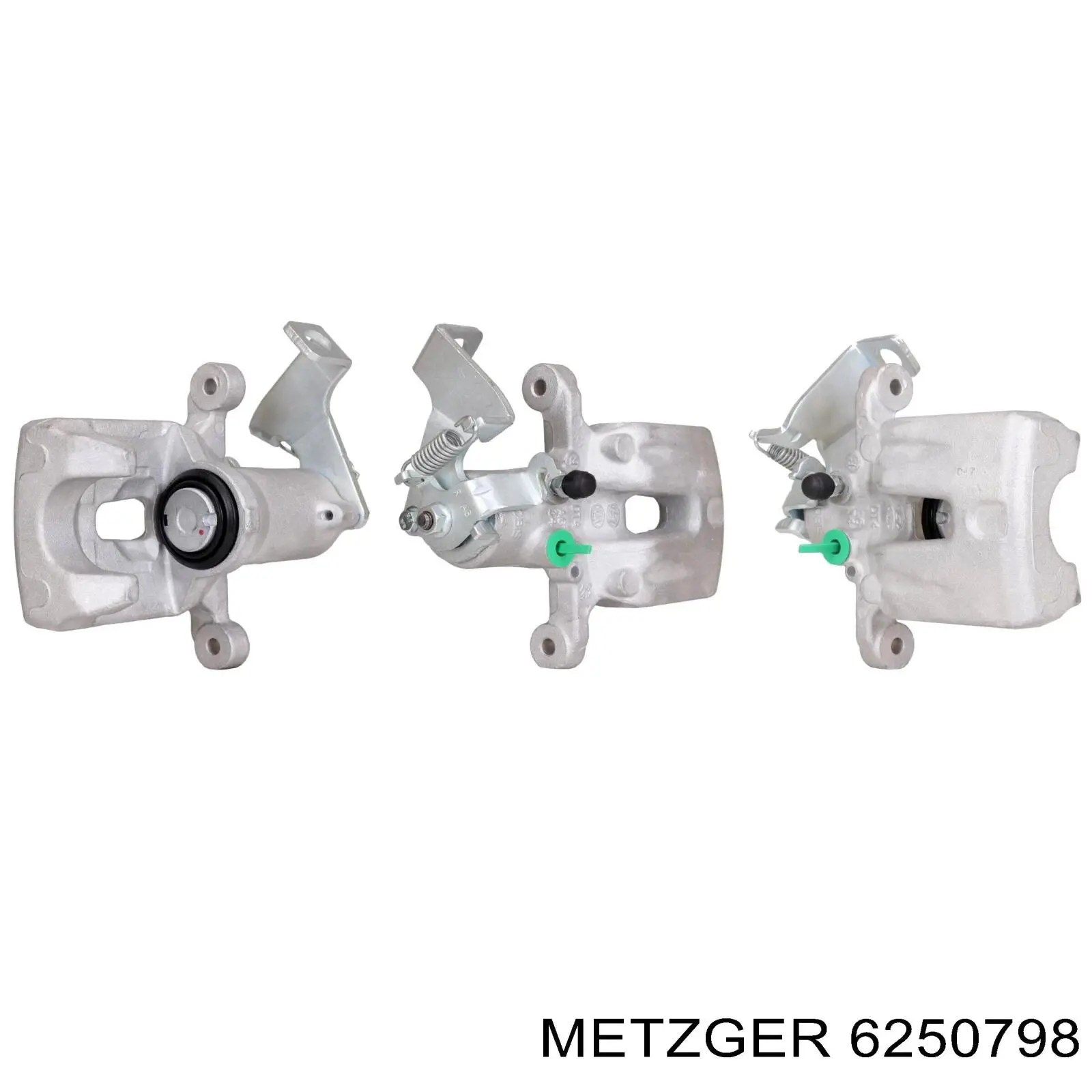 6250798 Metzger pinza de freno trasero derecho