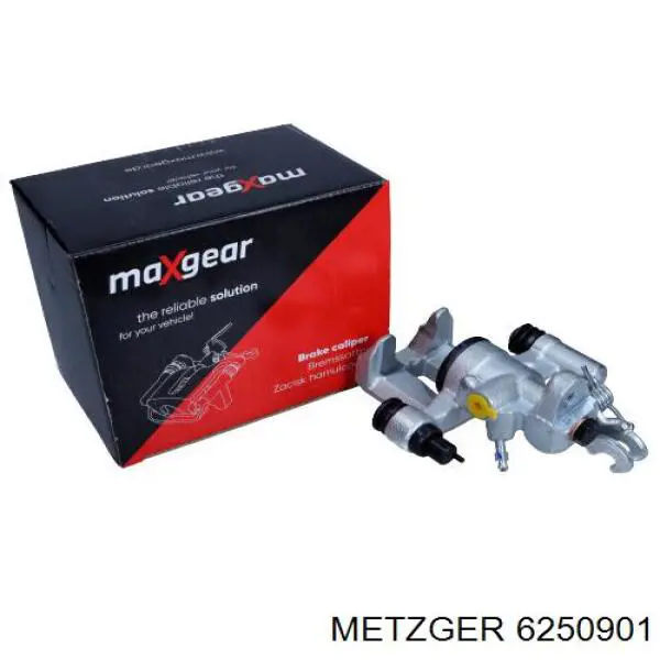 6250901 Metzger pinza de freno trasera izquierda