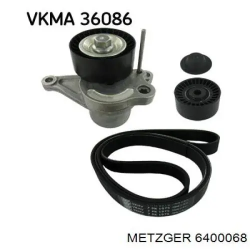 Polea dámper STC T406227
