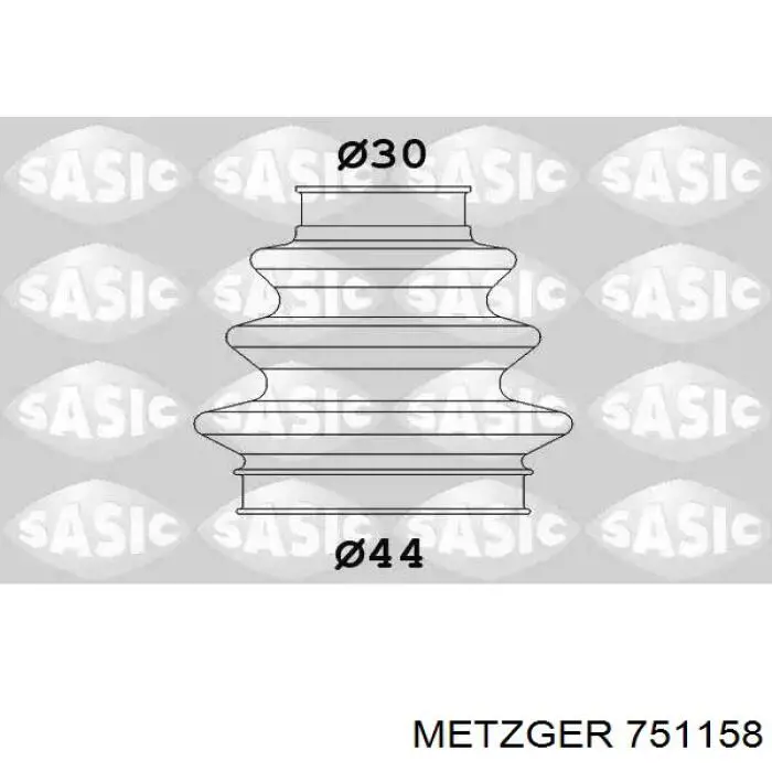 Fuelle interior de junta homocinética del semieje trasero BMW 33219067819 precio, desde 21,26 EUR