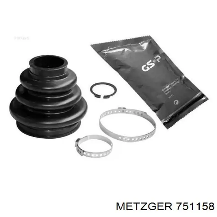 Fuelle interior de junta homocinética del semieje trasero BMW 33219067819