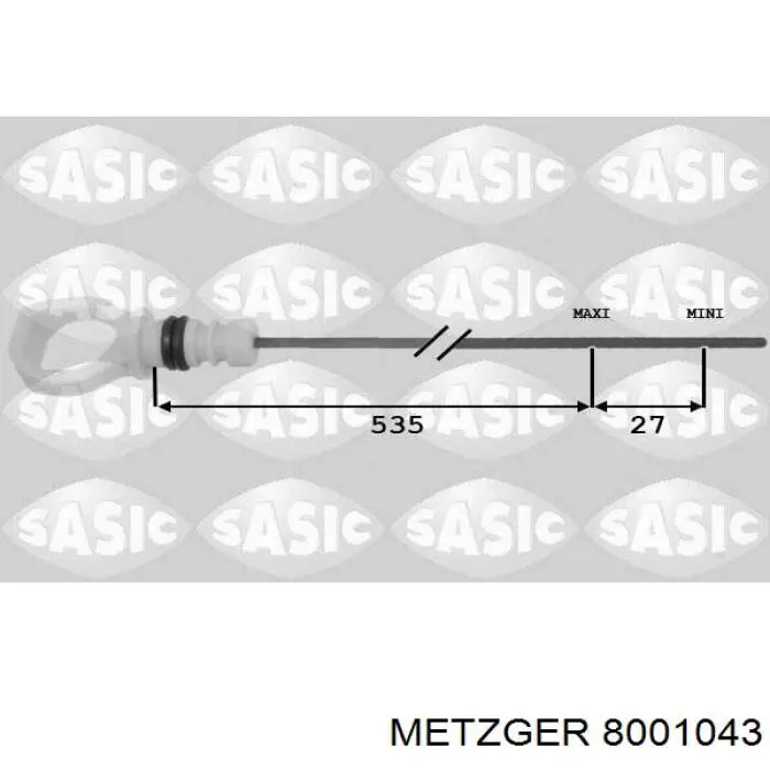 Comprar 117489 Peugeot/Citroen Varilla aceite