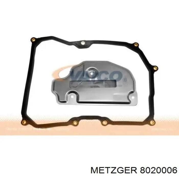 Filtro caja de cambios automática Metzger 8020006