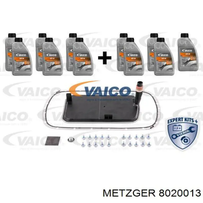 8020013 Metzger filtro caja de cambios automática
