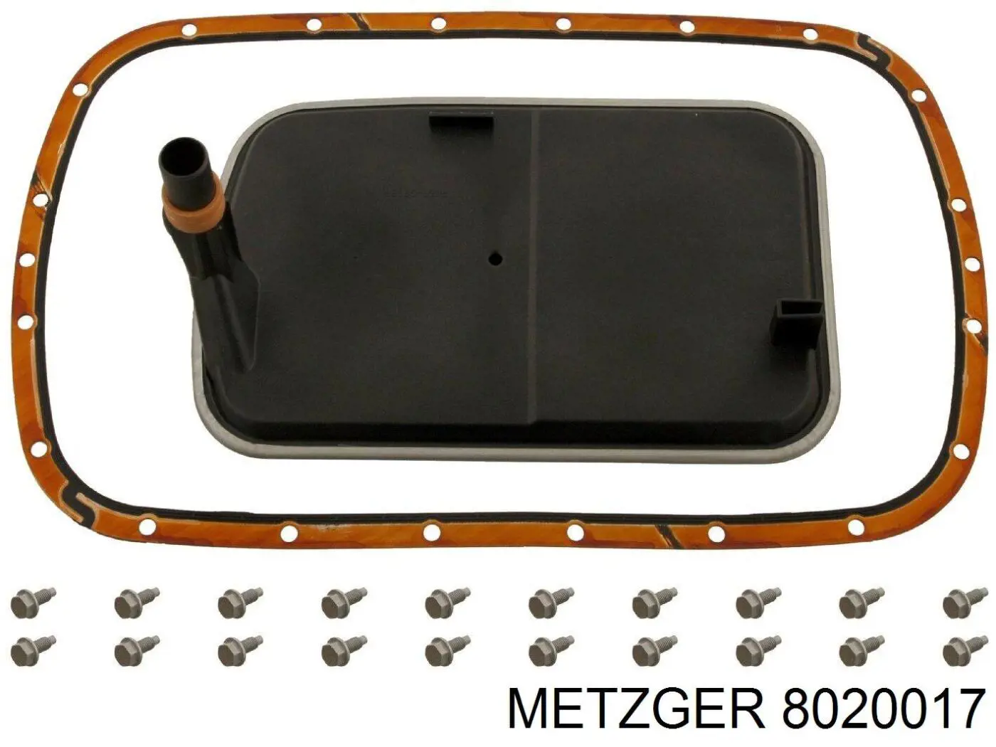 8020017 Metzger filtro de transmisión automática