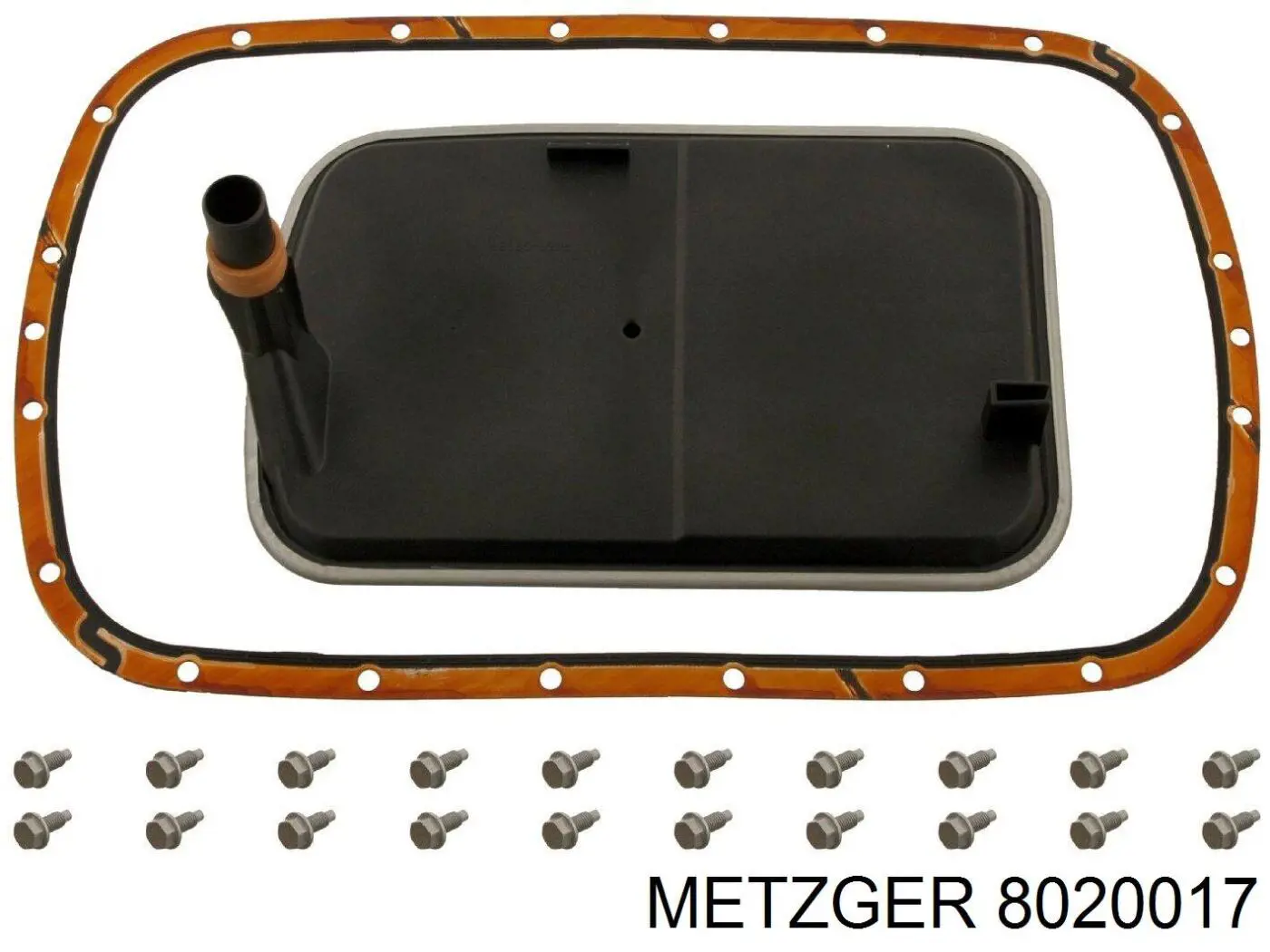 8020017 Metzger filtro hidráulico, transmisión automática