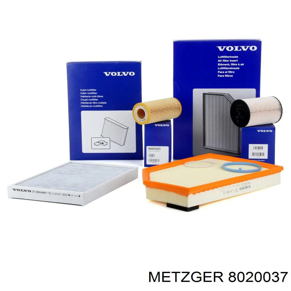 Filtro del diferencial trasero (embrague Haldex) Metzger 8020037 precio, desde 23,02 EUR