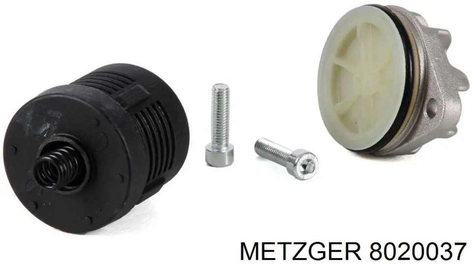 Comprar 8020037 Metzger Filtro del diferencial trasero (embrague Haldex)