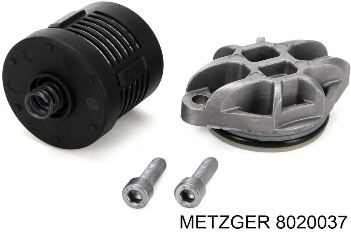 8020037 Metzger Filtro del diferencial trasero (embrague Haldex)