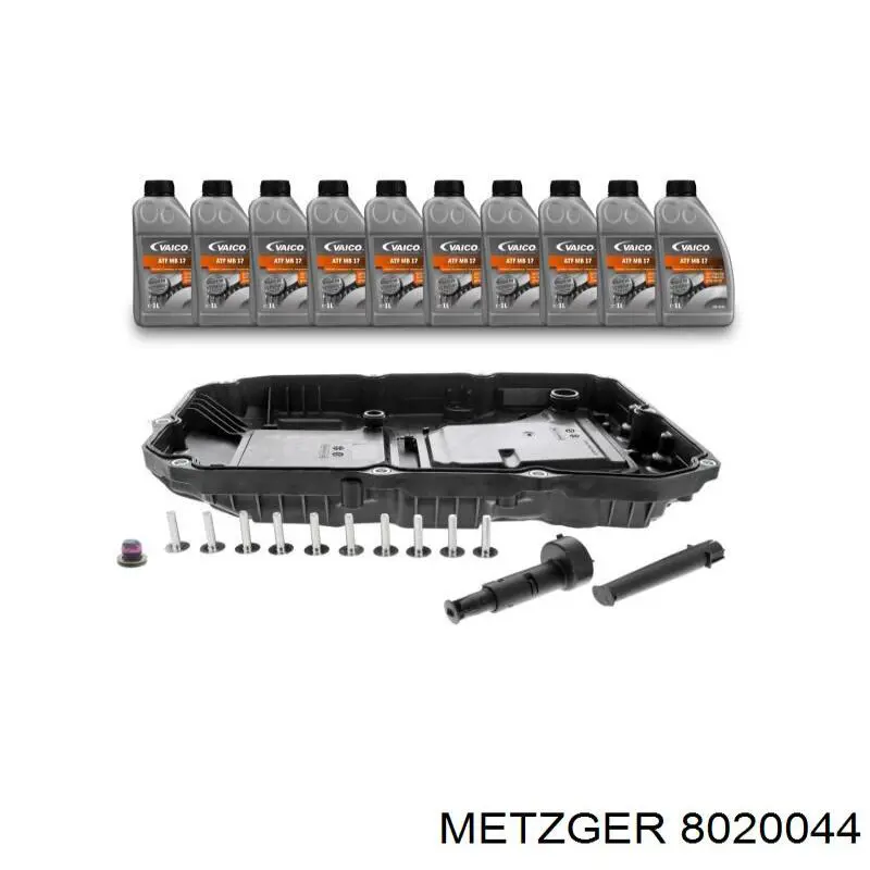8020044 Metzger cárter de transmisión automática