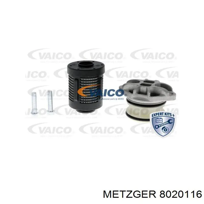 8020116 Metzger filtro hidráulico, embrague haldex