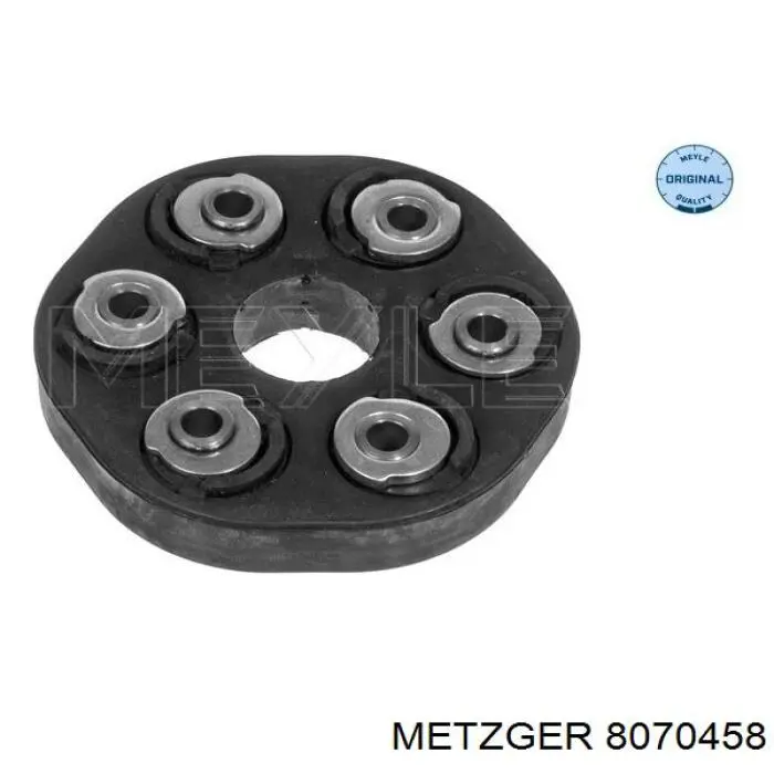 Acoplamiento elástico delantero del cardán 8070458 Metzger