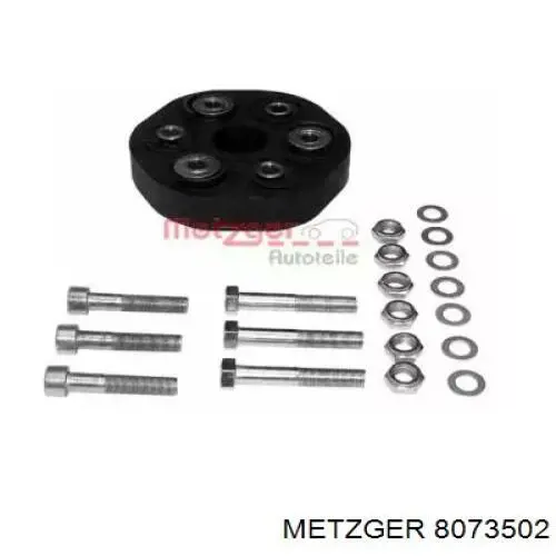 Acoplamiento elástico delantero del cardán 2014101015 Mercedes