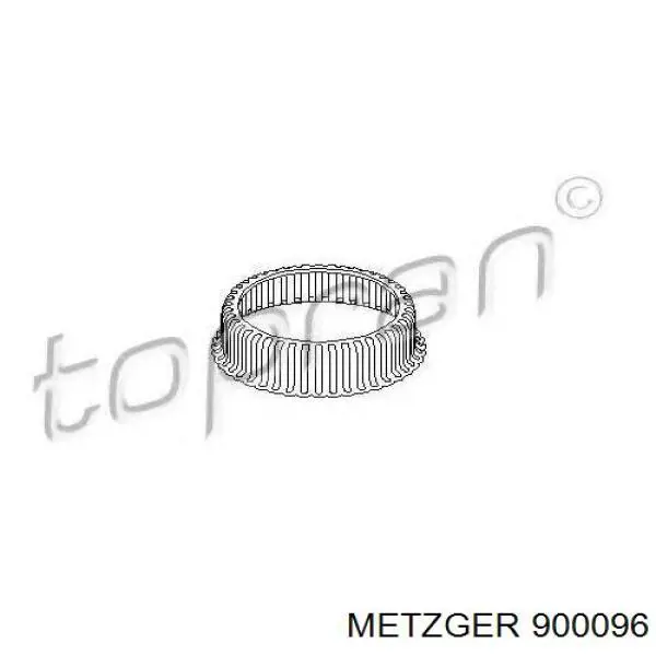 900096 Metzger anillo sensor, abs