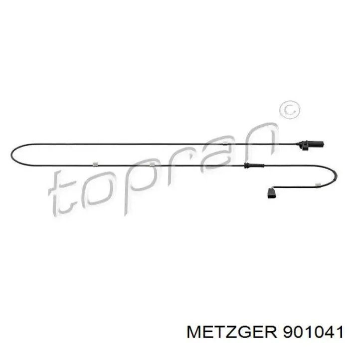 901041 Metzger sensor de alarma de estacionamiento(packtronic Parte Delantera/Trasera)