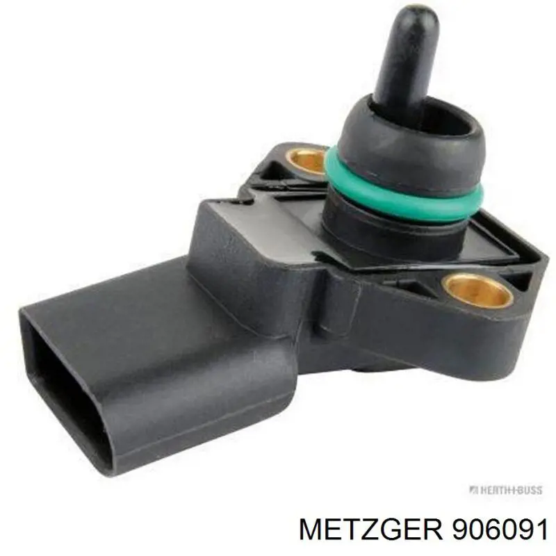 906091 Metzger sensor de presion de carga (inyeccion de aire turbina)