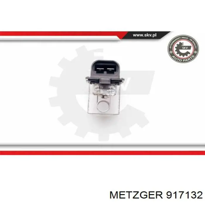 917132 Metzger control de velocidad de el ventilador de enfriamiento (unidad de control)