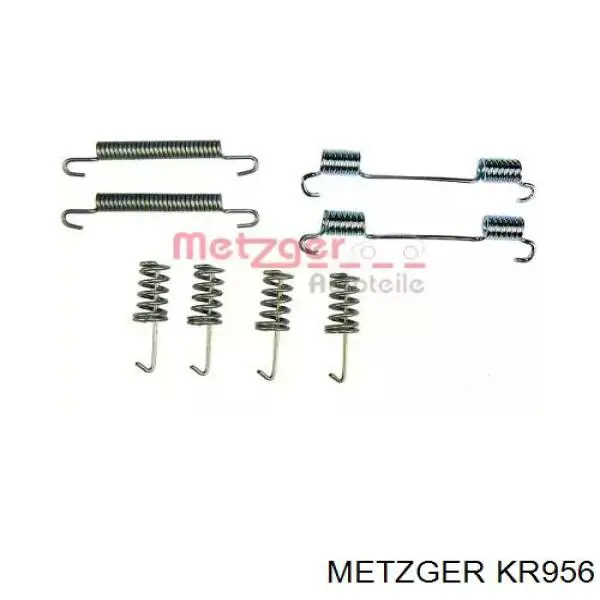 KR956 Metzger pastillas de freno traseras