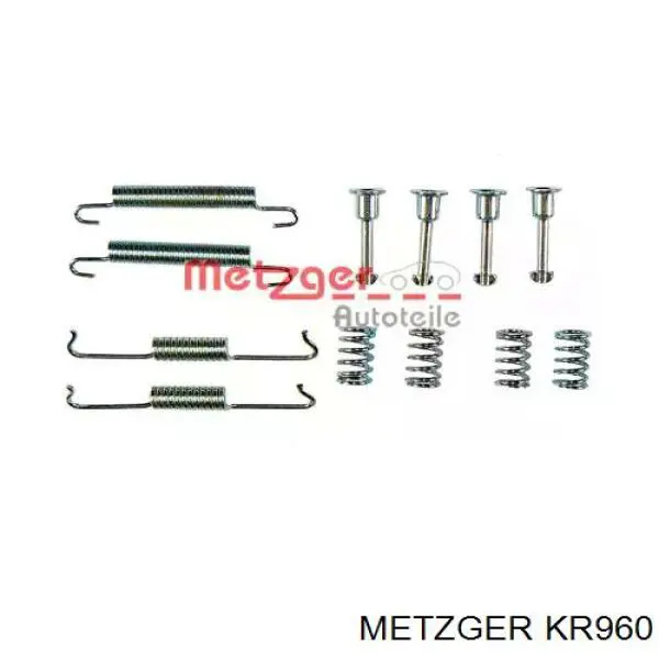 Juego de zapatas de frenos, freno de estacionamiento BMW 5 E39
