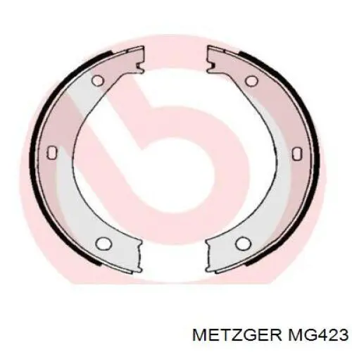 Juego de zapatas de frenos, freno de estacionamiento BMW 5 E28