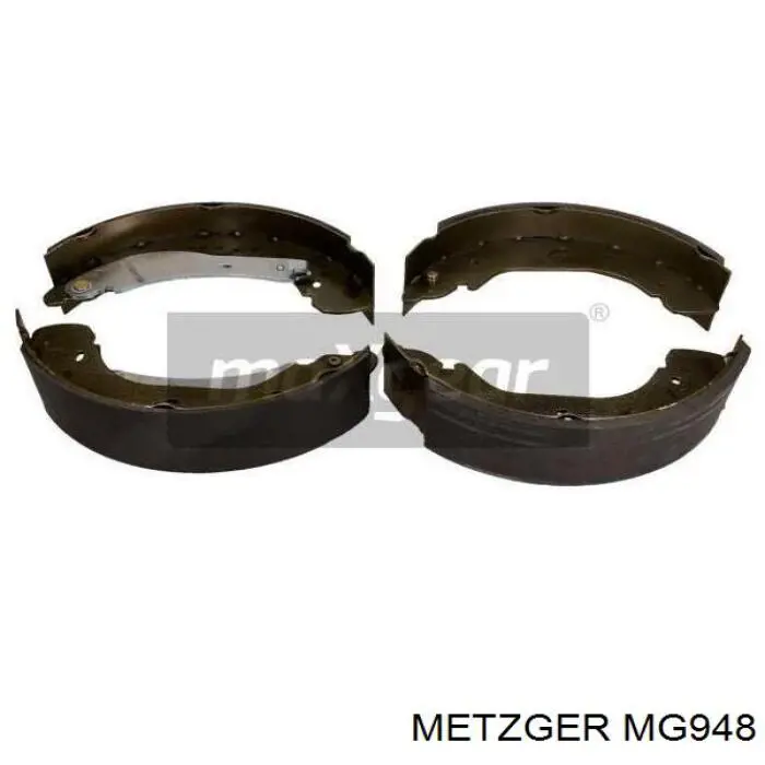 MG 948 Metzger zapatas de frenos de tambor traseras