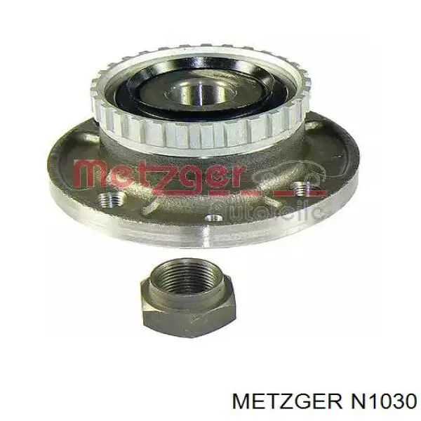 N1030 Metzger cubo de rueda delantero