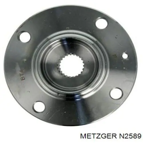 N2589 Metzger cubo de rueda delantero