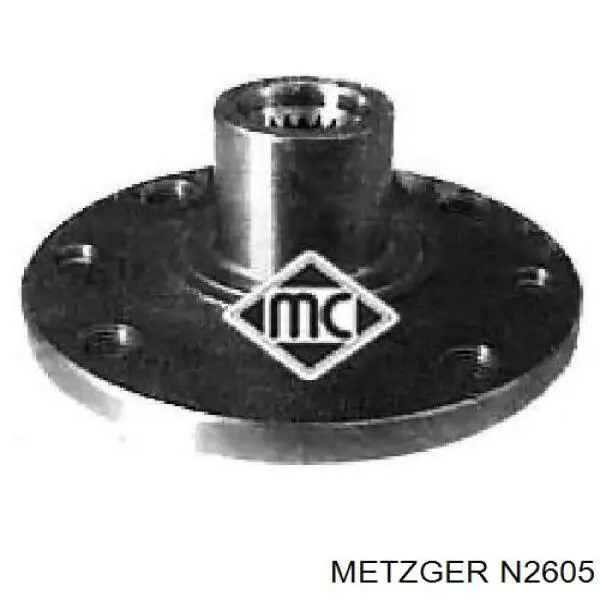 Cubo de rueda delantero Renault Clio 2 BB, CB