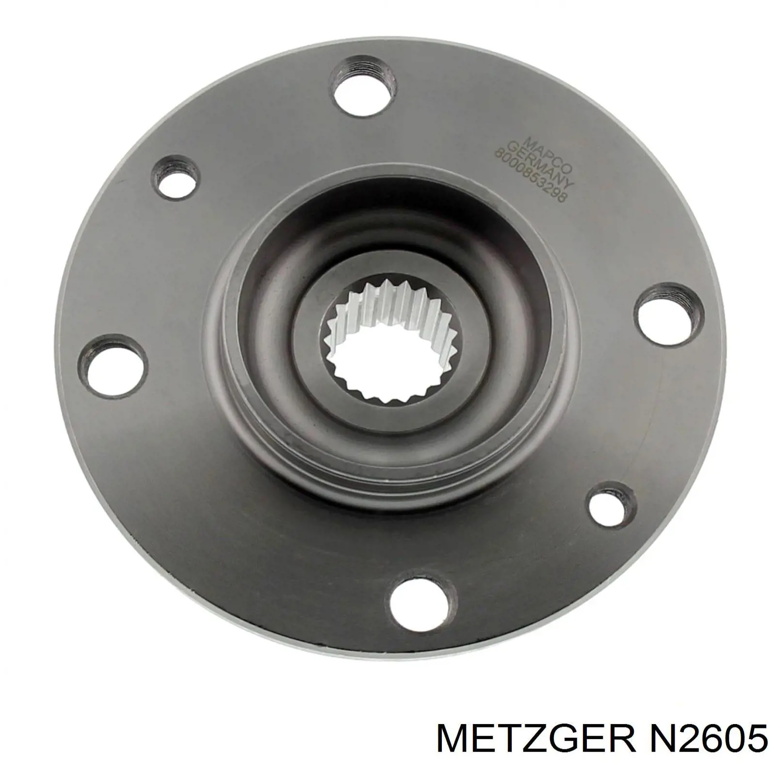 Cubo de rueda delantero Renault Clio 2 BB, CB