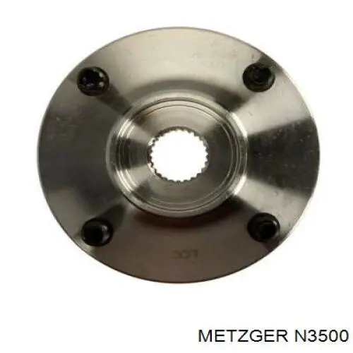 N3500 Metzger cubo de rueda delantero