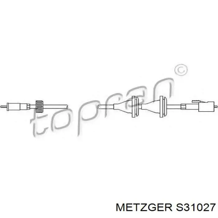 Cable velocímetro 321130 Maxgear