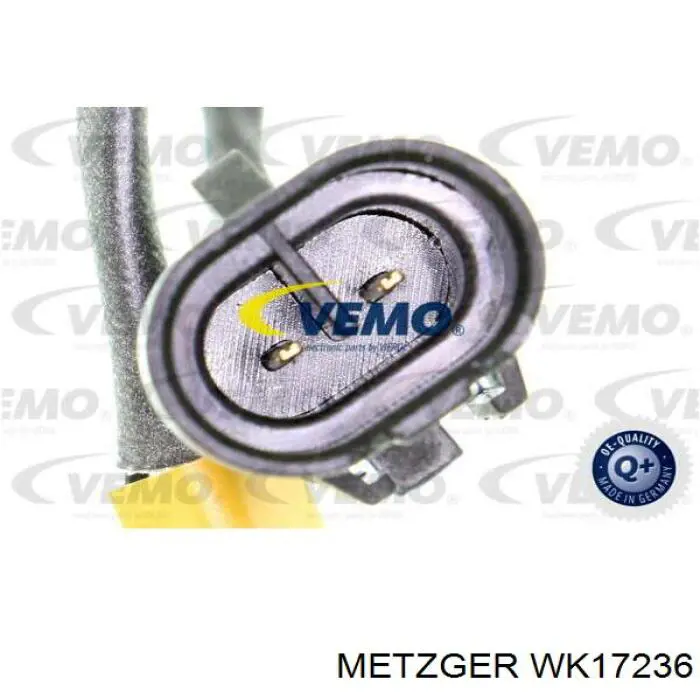 WK17236 Metzger contacto de aviso, desgaste de los frenos