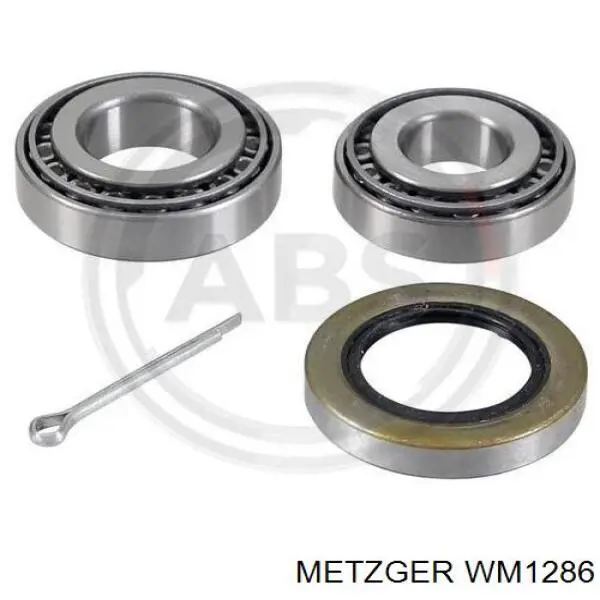 WM1286 Metzger cojinete de rueda trasero