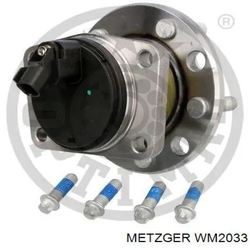 Cubo de rueda trasero Jaguar X-type CF1