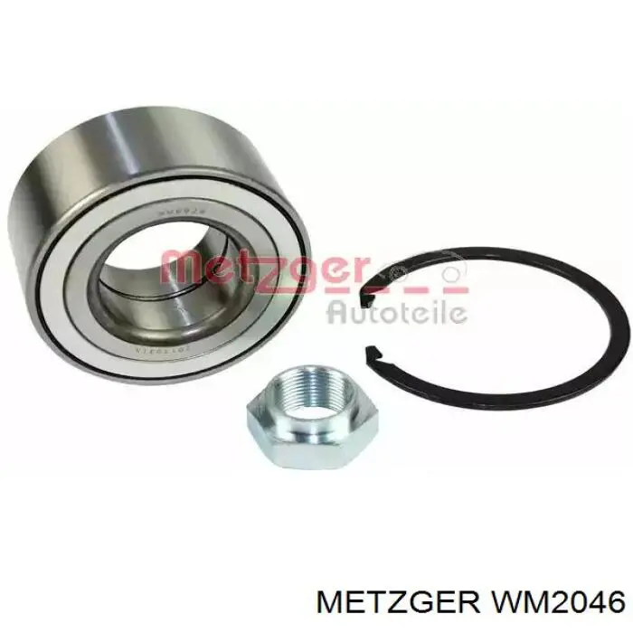 Cojinete de cubo delantero/trasero 4E0407623 VAG