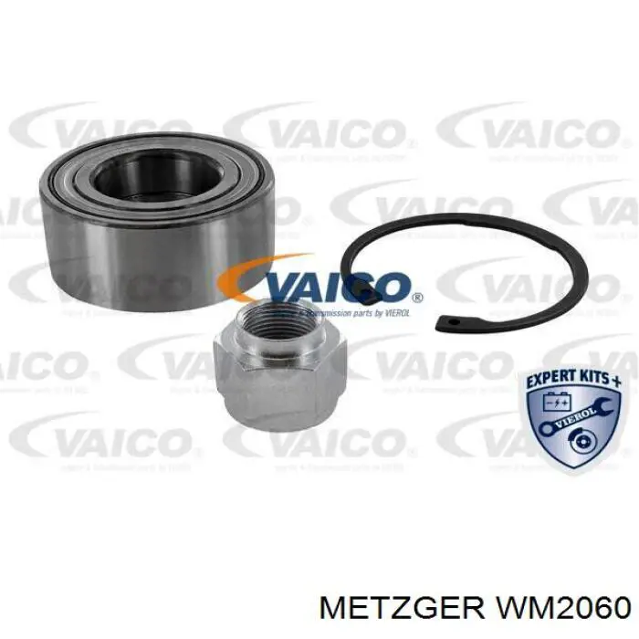 Cojinete de rueda delantero 1681932080 Peugeot/Citroen