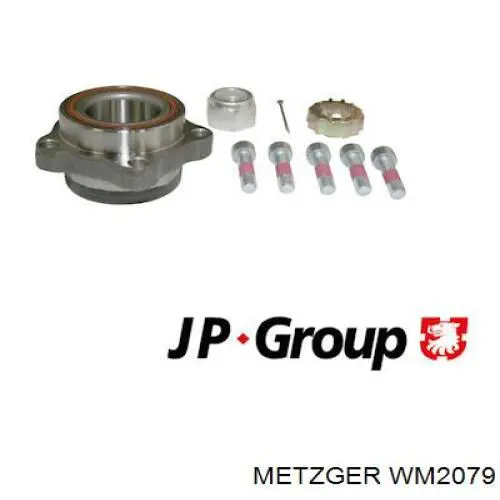 Cojinete de rueda delantero BTF1210 GMW