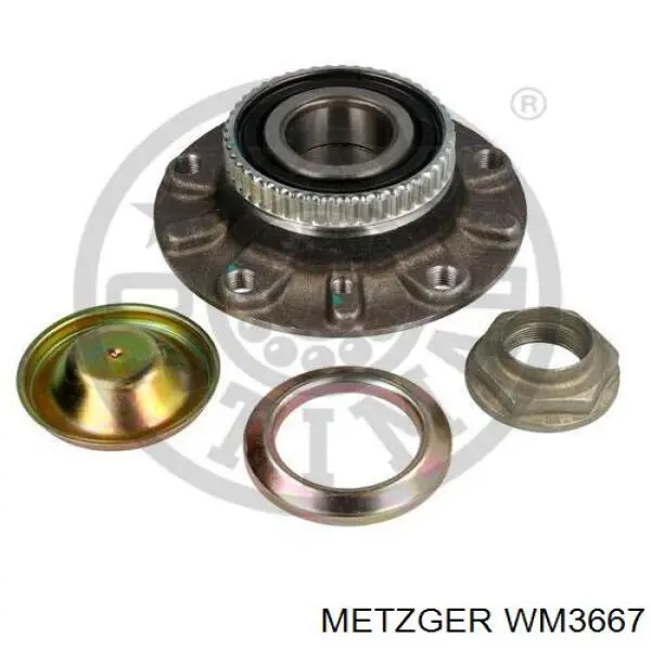 Buje de rueda delantero Metzger WM3667 precio, desde 46,48 EUR