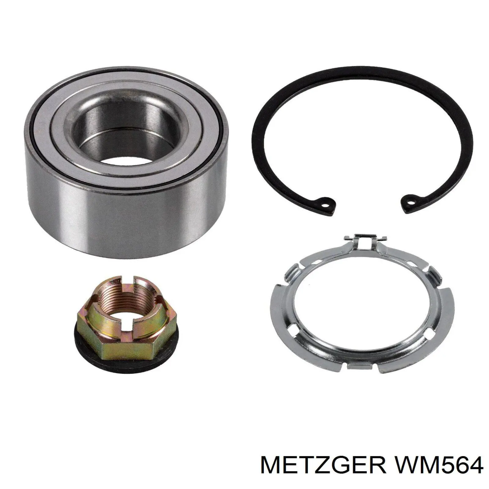 Cojinete de rueda delantero Metzger WM564 precio, desde 29,95 EUR