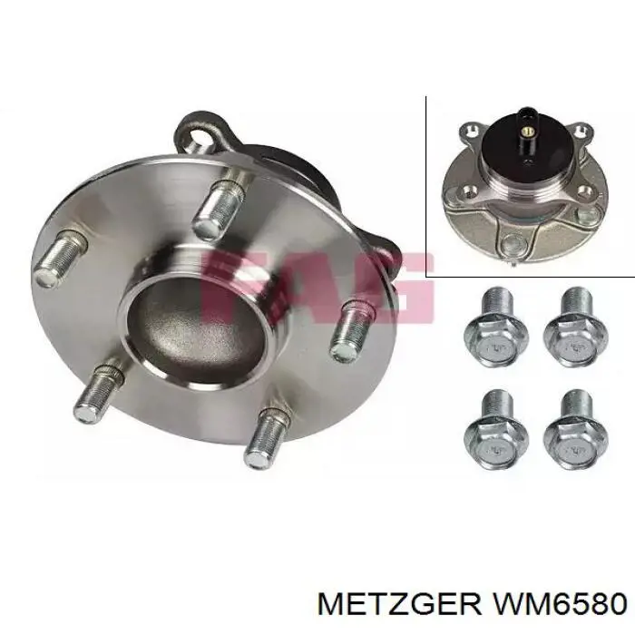 Comprar HBK517503 Open Parts Cubo de rueda, Eje trasero