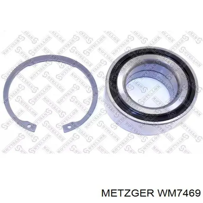 Cojinete de rueda delantero DAC4378W3CS57 Koyo