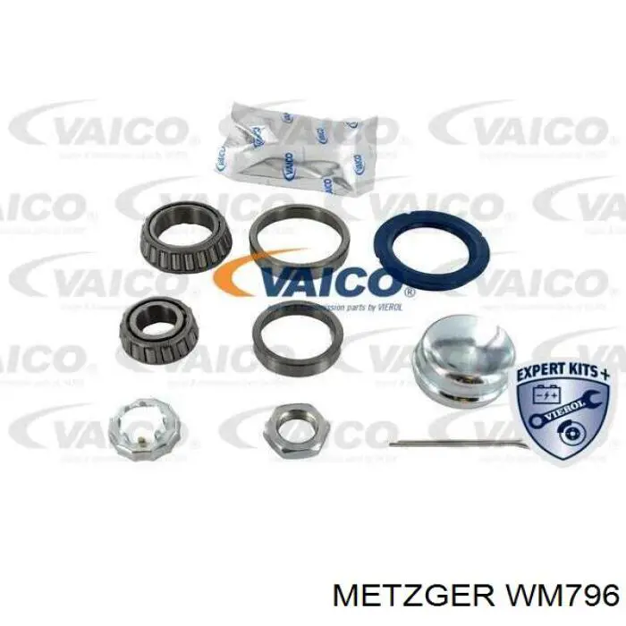 Cojinete de rueda trasero Volkswagen Jetta 2 19E, 1G2, 165, 167