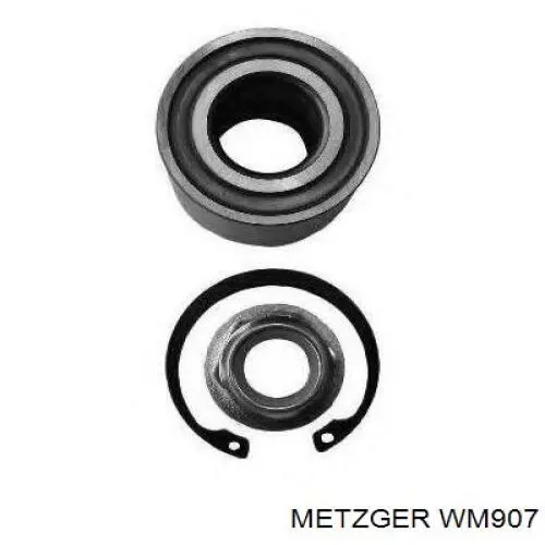 WM907 Metzger Rodamiento de rueda trasera