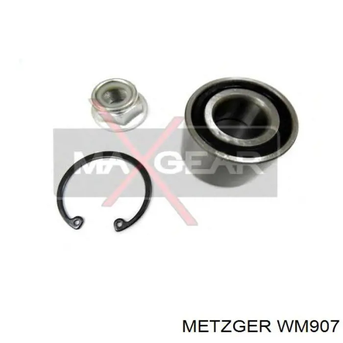 Cojinete de cubo delantero Metzger WM907 precio, desde 17,30 EUR