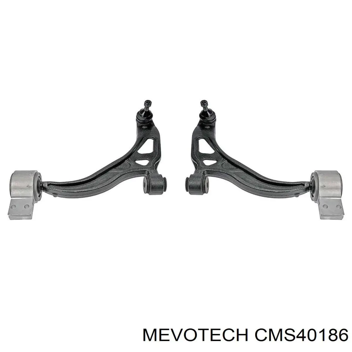 CMS40186 Mevotech barra oscilante, suspensión de ruedas delantera, inferior derecha